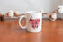 " Love is in the Air " Coffee Mug Valentines Gifts For Best Friends, Coffee Mug, Christmas Valentine's Day Birthday Gift for Her Him Wife  Valentines Day Wife Birthday Gift from Husband Anniversary for Her Wifey White Coffee Mug