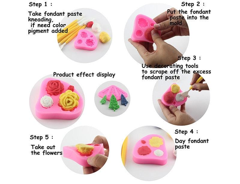 Lovely Couple Swan Shape Silicone Mold  Fondant Chocolate Resin Aroma Stone Soap Mold For Pastry Cup Cake Decorating Kitchen Tool Swan Silicone Fondant Molds Swan Couple Chocolate Mold