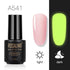 Luminous Nail Gel Polish Neon Hybrid Varnish Manicure Permanent UV Reflective Nail Polish Gel For Women and Ladies in Modern New Fashion Design