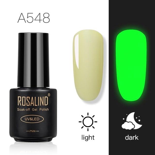 Luminous Nail Gel Polish Neon Hybrid Varnish Manicure Permanent UV Reflective Nail Polish Gel For Women and Ladies in Modern New Fashion Design