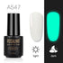 Luminous Nail Gel Polish Neon Hybrid Varnish Manicure Permanent UV Reflective Nail Polish Gel For Women and Ladies in Modern New Fashion Design