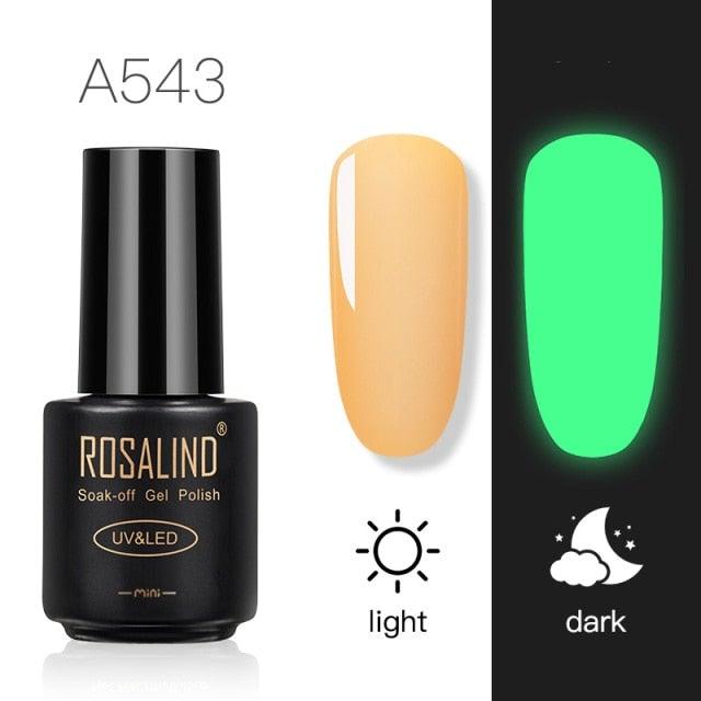 Luminous Nail Gel Polish Neon Hybrid Varnish Manicure Permanent UV Reflective Nail Polish Gel For Women and Ladies in Modern New Fashion Design