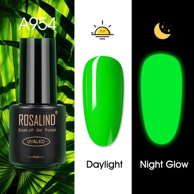 Luminous Nail Gel Polish Neon Hybrid Varnish Manicure Permanent UV Reflective Nail Polish Gel For Women and Ladies in Modern New Fashion Design