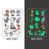 Luminous Tattoo Stickers Temporary Animal Tattoos Glow Paste on Face Arm Leg Fluorescent Waterproof Fake Tattoo For Kids Girls - STEVVEX Beauty - 103, 3D Tattoo, Animal Tattoo, Arm Tattoo, Back Tattoo, Beauty, Body Tattoo, Boys Tattoo, Butterfly Tattoo, Children Tattoo, Dinosaur Tattoo, Face Tattoo, Fashion Tattoo, Finger Tattoo, Girls Tattoo, Leg Tattoo, Luminous Tattoo, Luxury Tattoo, Tattoo, Waterproof Tattoo, Women Tattoo - Stevvex.com