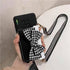 Luxurious Handbag Back Card Slot Lanyard Phone Case For iPhone 13 12 11 Pro X XS XR Max Shockproof Magnetic Case Compatible with iPhone