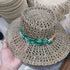 Luxurious New Handmade Straw Beach Hat For Women Summer Hat Luxury Cap Fashion Straw Hat Flat Sun Protection Hats Beautiful Unique Design 55-60cm