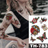 Luxury Big Waterproof Temporary Sticker Tattoo Large Flowers And Animals Body Tattos For Womens - STEVVEX Beauty - 103, 3D Tattoo, Animal Tattoo, Arm Tattoo, Beauty, Big Flowers Tattoo, Big Tattoo, Black Tattoos, Body Tattoo, Butterfly Tattoo, Colorful Tattoo, Fashion Tattoo, Girls Tattoo, Leg Tattoo, Luxury Tattoo, Modern Tatoos, Stylish Tattoo, Tattoo, Waterproof Tattoo, Wolf Tattoo, Women Tattoo, Womens Tattoo - Stevvex.com