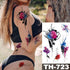 Luxury Big Waterproof Temporary Sticker Tattoo Large Flowers And Animals Body Tattos For Womens - STEVVEX Beauty - 103, 3D Tattoo, Animal Tattoo, Arm Tattoo, Beauty, Big Flowers Tattoo, Big Tattoo, Black Tattoos, Body Tattoo, Butterfly Tattoo, Colorful Tattoo, Fashion Tattoo, Girls Tattoo, Leg Tattoo, Luxury Tattoo, Modern Tatoos, Stylish Tattoo, Tattoo, Waterproof Tattoo, Wolf Tattoo, Women Tattoo, Womens Tattoo - Stevvex.com