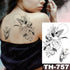 Luxury Big Waterproof Temporary Sticker Tattoo Large Flowers And Animals Body Tattos For Womens - STEVVEX Beauty - 103, 3D Tattoo, Animal Tattoo, Arm Tattoo, Beauty, Big Flowers Tattoo, Big Tattoo, Black Tattoos, Body Tattoo, Butterfly Tattoo, Colorful Tattoo, Fashion Tattoo, Girls Tattoo, Leg Tattoo, Luxury Tattoo, Modern Tatoos, Stylish Tattoo, Tattoo, Waterproof Tattoo, Wolf Tattoo, Women Tattoo, Womens Tattoo - Stevvex.com