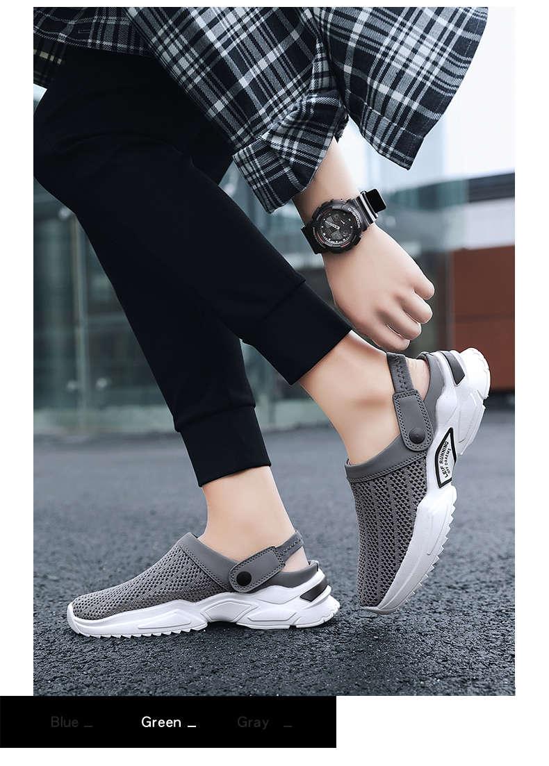 Luxury Black Mens Shoes Flip Flops Platform Slipper Sandals Men Shoe Summer Tennis Fitness Gym Garden Clog Shoes Sandals Summer Indoor Outdoor Walking Slipper