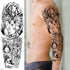 Luxury Black Temporary Tattoo Waterproof Big Lion Tattoo For Body Arm Legs Modern Large Design - STEVVEX Beauty - 103, 3D Tattoo, Animal Tattoo, Arm Tattoo, Beauty, Big Tattoo, Black Tattoos, Body Tattoo, Boys Tattoo, Fashion Tattoo, Large Tattoo, Leg Tattoo, Lion Tattoo, Luxury Tattoo, Men Tattoo, Mens Tattoo, Modern Tattoo, Stylish Tattoo, Tattoo, Waterproof Tattoo, Women Tattoo, Womens Tattoo - Stevvex.com