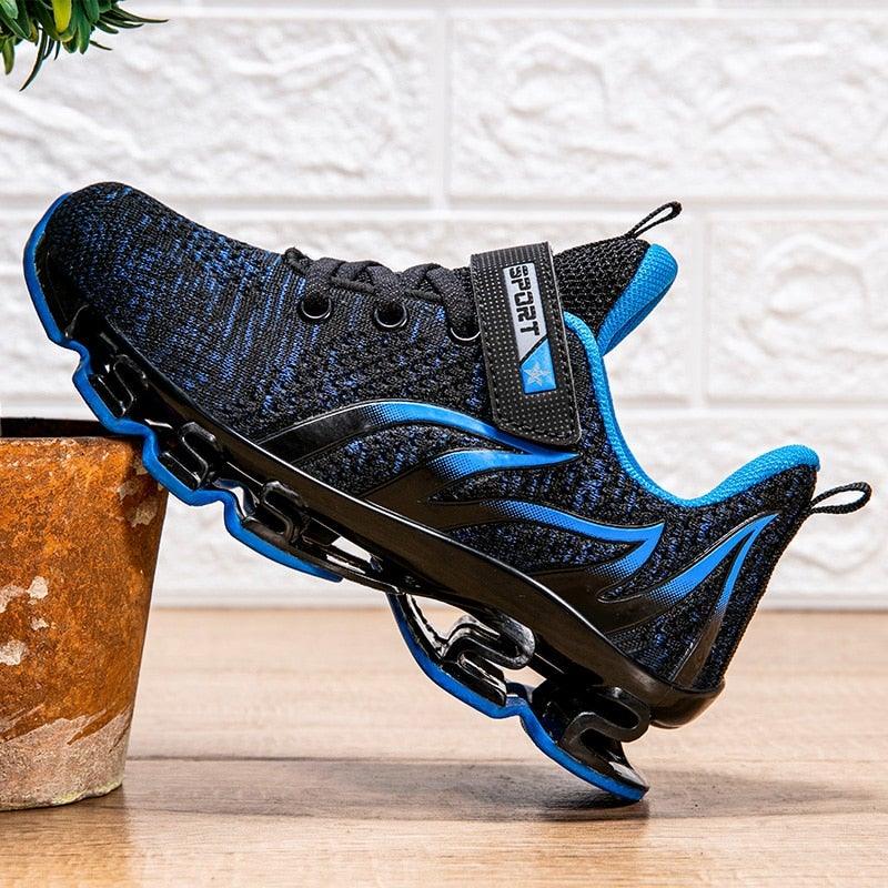 Luxury Boys Sneakers Kids Running Outdoor Children Sport Tennis Breathable Non-slip Sole Sneakers Outdoor Sport Walking Fashion Sneakers