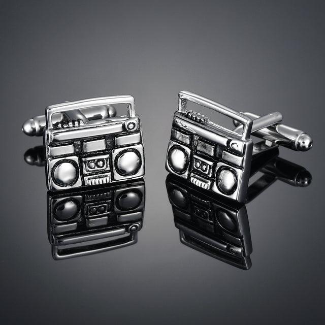 Luxury Business Black Shirt Cufflink Formal Dress Wedding Bridegroom Suit Sleeve Cuff Links Elegant And Classy Cufflinks For Men Set Modern Jewelry For Your Loved One