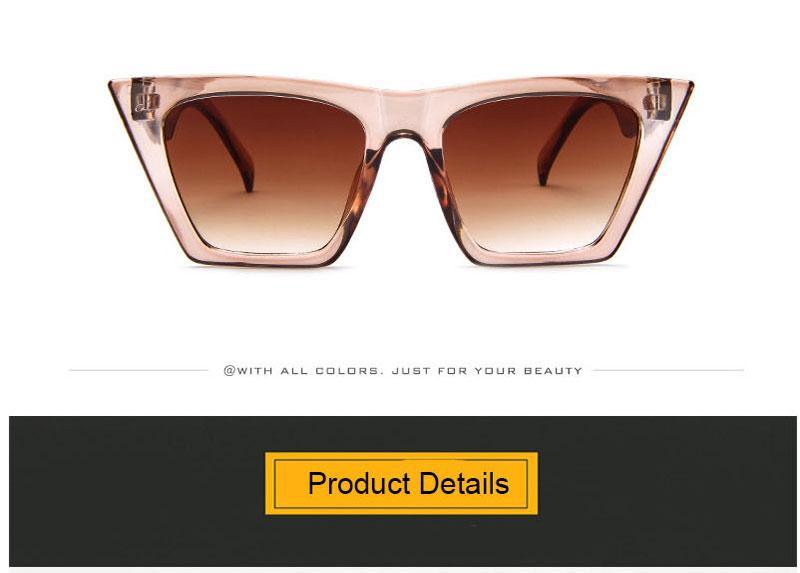 Luxury Design Sunglasses For Women Square Shape Glasses For  Women New Popular Retro Design Eyewear For Women/Men Design Sunglasses