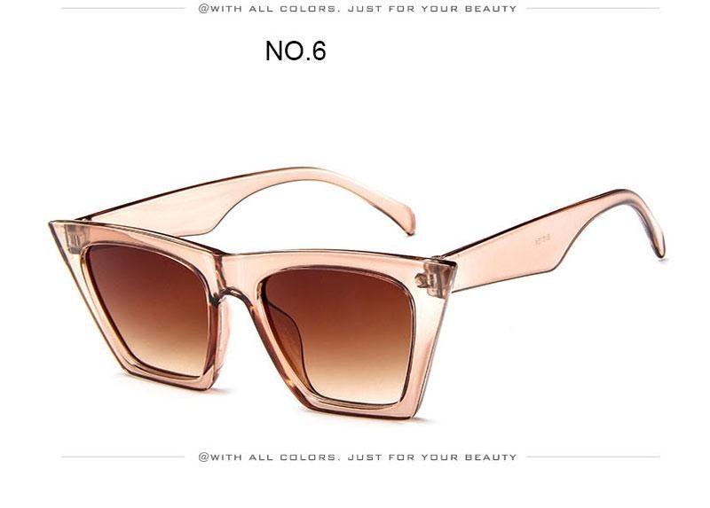 Luxury Design Sunglasses For Women Square Shape Glasses For  Women New Popular Retro Design Eyewear For Women/Men Design Sunglasses