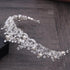 Luxury Elegant Crystal Pearl Bridal Crown Woman Tiaras Hair Jewelry Ornaments Hairwear Bride Headbands Wedding Hair Accessories Wedding Crown Hair Jewelry Bridal Hair Accessories Women Crown Rhinestones Crystal Tiaras Bride Queen Party Gift