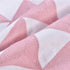 Luxury Embroidered Pink Pillow Cover Elegant Cushions Cover For Sofa Flower Geometric Cotton Pillow Case Throw Pillow Covers Modern Geometric Pillowcase Throw Cushion Cover for Bed Couch Sofa Office Decor 45*45