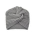 Luxury Fashion Ready To Wear Soft Cashmere Muslim Inner Hijab Caps Turban Cashmere Cross Elegant Wrap Head Hat Wool Lightweight Knitting Hijab Bonnet Cap For Women