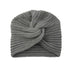 Luxury Fashion Ready To Wear Soft Cashmere Muslim Inner Hijab Caps Turban Cashmere Cross Elegant Wrap Head Hat Wool Lightweight Knitting Hijab Bonnet Cap For Women