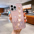 Luxury Glitter Wristband Love Heart Bracelet Phone Case For iPhone 14 13 12 11 XSMax X XR 12 mini 7 8 14Plus Holder Bumper Cover Cute Luxury Plating Soft Flexible  with Love Heart Chain Bracelet Hand Strap  Women Protective Cover