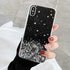 Luxury Gradient Glitter Star Case For iPhone 13 mini 12 Pro Max 11 Pro XR XS  X iPhone 8 7 6S 6 Plus Soft Clear Cover Case Girls Phone Case Shiny Transparent  Case For iphone