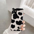 Luxury Leather Black White Zebra Pattern Phone Case for iPhone 13 12 11 14 Pro Max Xs Xr 7 14 plus Anti-fall Soft Silicone Back Cover Soft Slim Thin Luxury Shockproof Shiny Case for Girls and Women Zebra Print iPhone Case