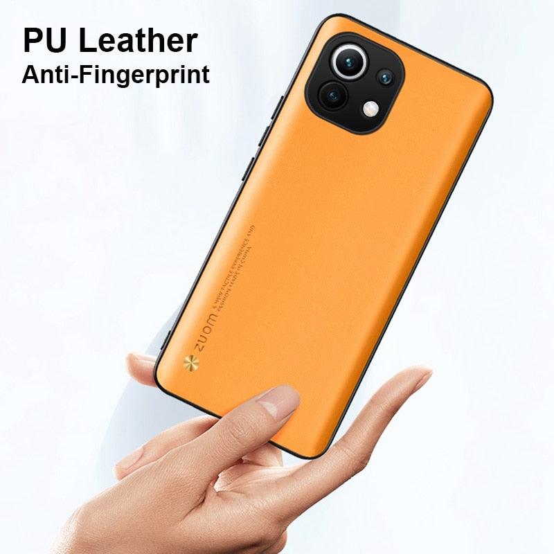 Luxury Leather Case For Xiaomi Mi 11i 9T 10T 11T Pro 11 Lite Poco F3 X3 NFC M3 F2 Redmi Note 9S 10S 11S 7 8 9 10 11 Pro 8T Cover Premium Leather Phone Cover Retro Design Full Protective Case for Xiaomi Redmi