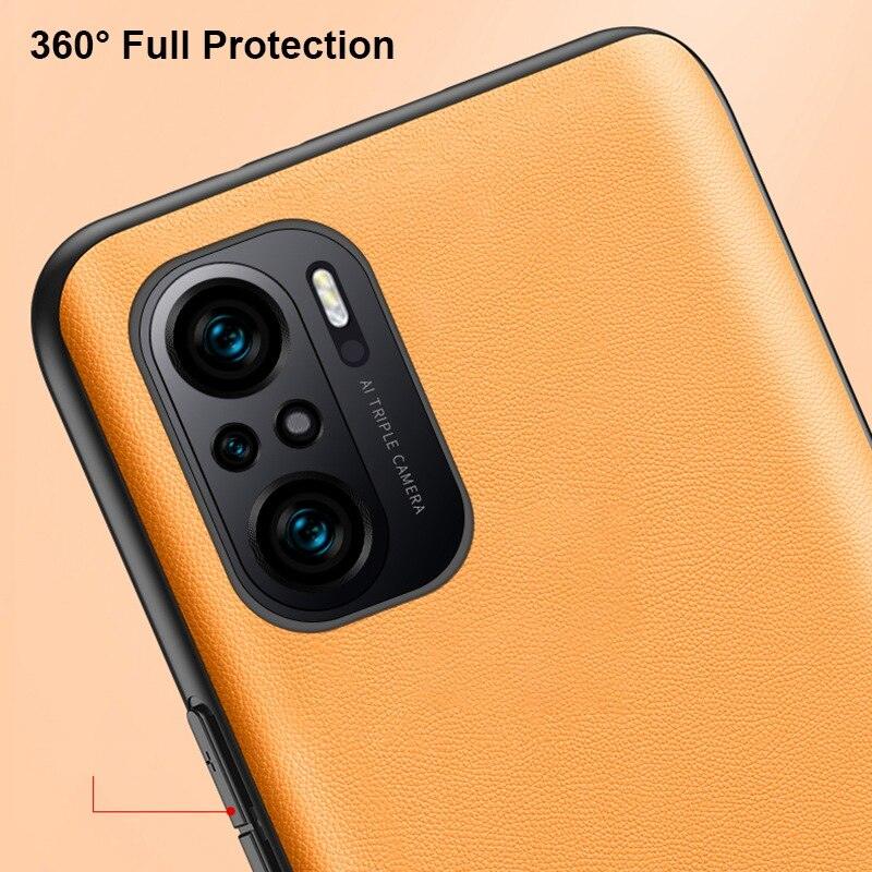 Luxury Leather Case For Xiaomi Mi 11i 9T 10T 11T Pro 11 Lite Poco F3 X3 NFC M3 F2 Redmi Note 9S 10S 11S 7 8 9 10 11 Pro 8T Cover Premium Leather Phone Cover Retro Design Full Protective Case for Xiaomi Redmi