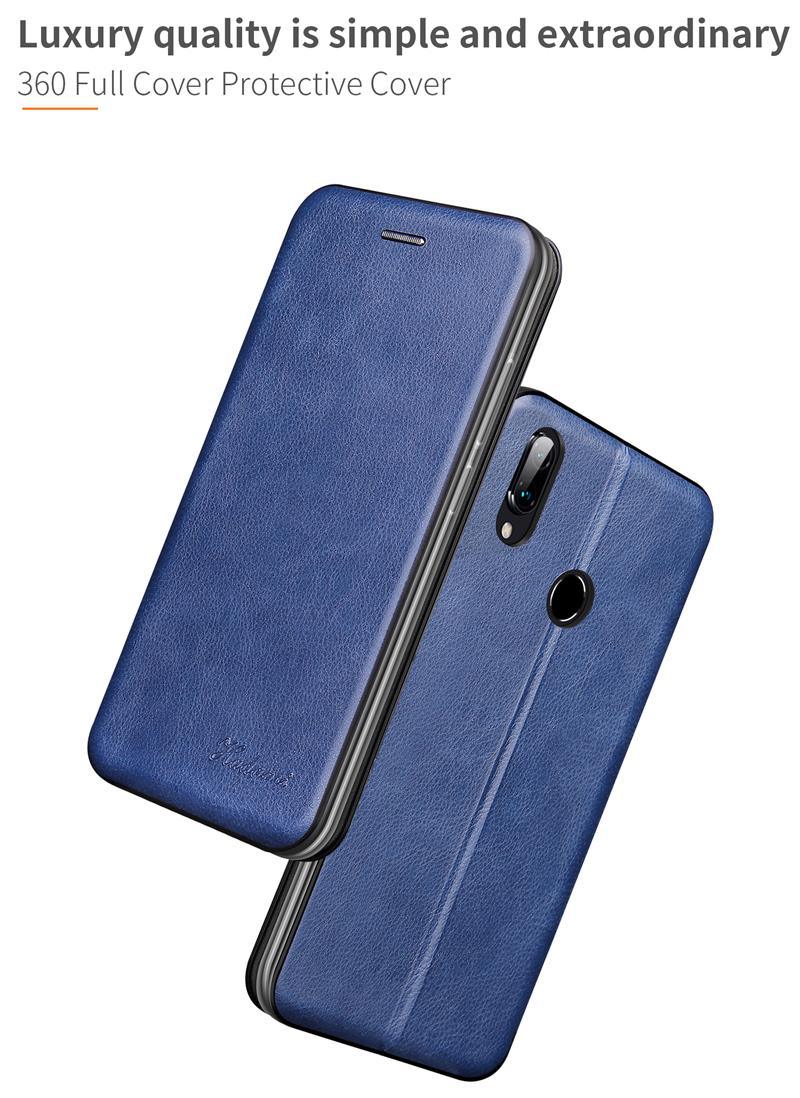 Luxury Leather Flip Case For Xiaomi Redmi Note 9 9S 10 5G 10S 11 11S 8 Pro 8T 7 + Plus Wallet Cover On Redmi 7A 6 6A 9 9A 9C 9T Durable Leather flip Back Covers