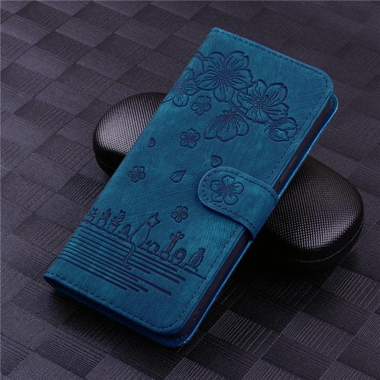 Luxury Leather Flip Phone Case For iPhone 14 13 Pro Max 11 12 Mini XR X XS Max Magnetic Wallet Bracket Cover PU Leather Stylish Case with Credit Card Holder Flip Drop Protection Shockproof Phone Cover