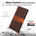 Luxury Leather Magnetic Flip Case For iPhone 14 13 12 Mini 11 Pro XS Max X XR 6 6s 8 7 Plus SE Wallet Card Phone Cover PU Leather Wallet Case with Card Pockets Back Flip Cover for iPhone