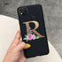 Luxury Letters Case For Xiaomi Redmi 9C 9 C NFC Case Shockproof Bumper Soft Phone Case For Redmi 9 9c 9a Redmi9A 9C 9 Back Cover Alphabet Soft Matte Liquid Silicone Slim Phone Case