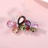 Luxury Pink Rhinestone Brooches For Women Cute Butterfly Brooch Women Animal Crystal Pin Wedding Couple Jewelry Aesthetic Zircon Crystal Butterfly Pin Elegant Design