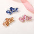 Luxury Pink Rhinestone Brooches For Women Cute Butterfly Brooch Women Animal Crystal Pin Wedding Couple Jewelry Aesthetic Zircon Crystal Butterfly Pin Elegant Design