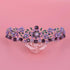 Luxury Purple Crystal Pearl Bridal Crown Tiara Magnificent Rhinestone For Bride Headband Wedding Hair Accessories  Pearl Bridal Crown Tiara Magnificent Rhinestone For Bride Headband