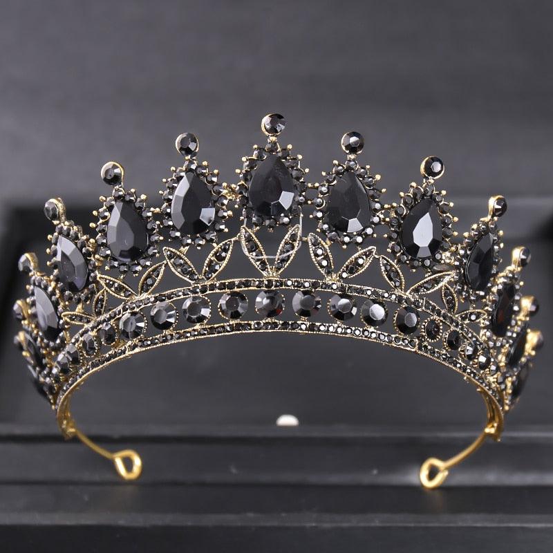 Luxury Rhinestone Crystal Crown Bride Tiaras And Crown Bridal Hair Jewelry Wedding Hair Accessories Bridal Crown For Wedding Luxury Rhinestone Crystal Crown Bridal Tiaras And Crowns Pageant Crown