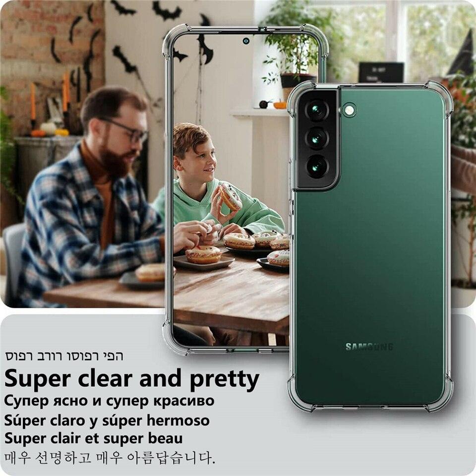 Luxury Silicone Cover For Clear Case Xiaomi Mi Redmi Note 11 Pro 7 8 9 10 9s 10s 11s Poco F3 M3 M4 X3 X4 Pro 12 11t 12x Shockproof Thin Soft Transparent Protective Case Flexible Transparent Mobile Phone Case