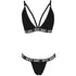 Luxury Summer Swimwear Solid Lingerie Underwear Set Women Letter Solid Patchwork Bikini Set Classic Design Underwear G-String Set Women's Bikini Triangle Solid Two Piece Bathing Suit