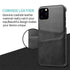 Luxury Ultra-thin Leather Case for IPhone 13 12 Pro Max Cover Card Holder for 14 Plus Cases Classic 2 Card Holders Elegant Business iphone Case 2 Card Slots Phone Case