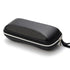 Luxury Zipper Sunglasses Case High Quality Black PU Leather Protective Glasses Box Zipper Eyeglasses Case Ultra Light Glasses Protection Case Leather Design For Mens