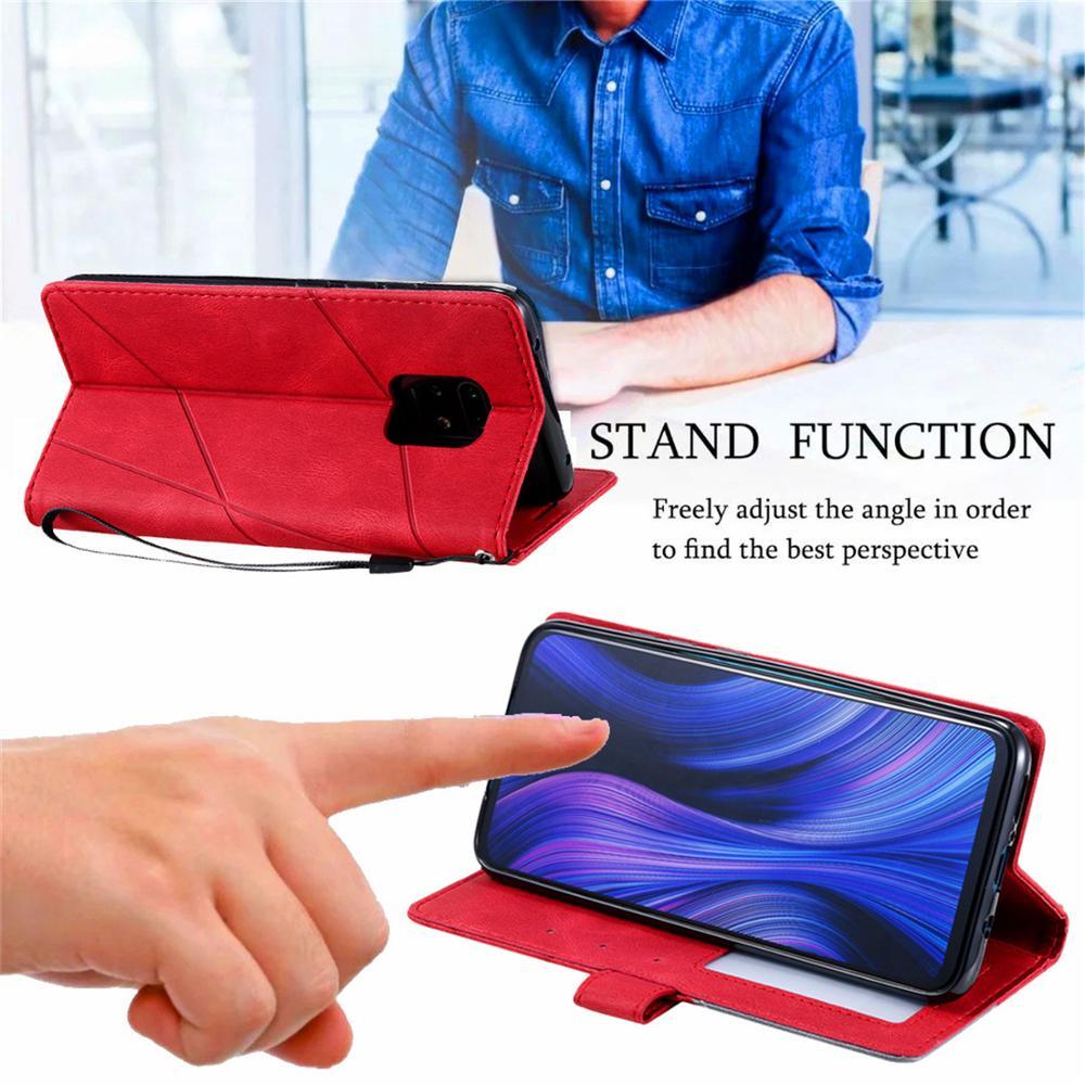 Magnetic Leather Case For iPhone 14 13 12 Mini 11 Pro Max XS XR 7 8 6 6S Plus SE 2023 Luxury Wallet Flip Card Holder Stand Cover Leather Wallet Case Magnetic Buckle Flip Folio Cover For iPhone