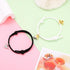 Magnetic Love Heart Attraction Couple Bracelets Distance Relationship Braid Rope Bracelet Magnet Matching Couples Mutual Attraction Couples Bracelets Matching Bracelets For Couples Magnetic Peach Heart Bracelet For Girlfriend