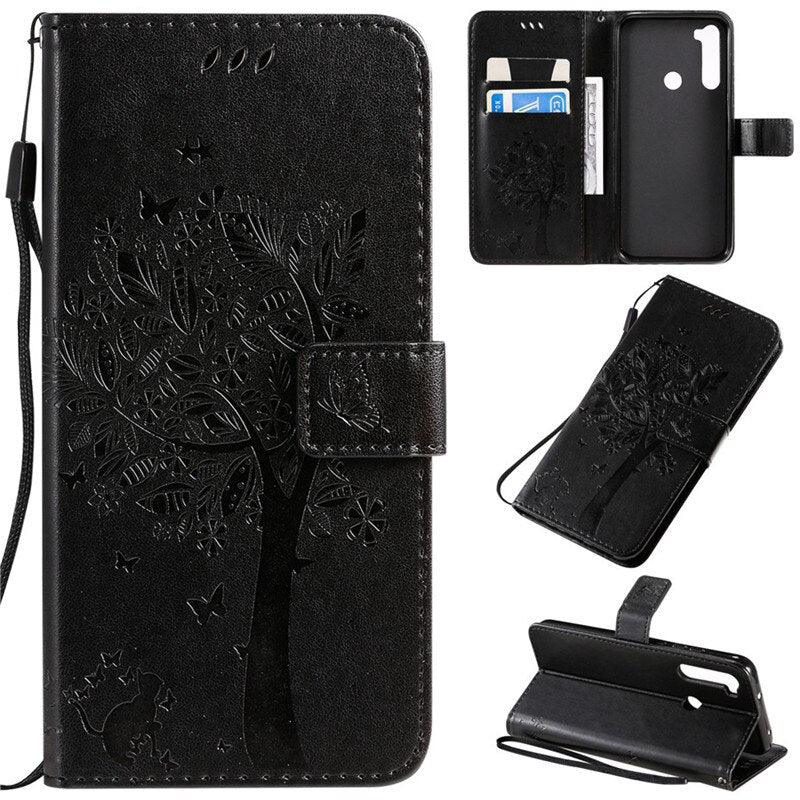 Magnetic Protective Cover with Shockproof Inner Shell For Redmi Note 10 Pro 10S 9Pro 9 9S 9T 8T 8 8Pro 7 6 5 4 3D Print Flip Leather Wallet Case Cover For Redmi 10 9 9A 9C 9T