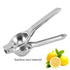 Manual Juice Squeezer Aluminum Alloy Hand Pressure Juicer Pomegranate Orange Lemon Sugar Cane Juice Kitchen Fruit Tool Fruit Juicer Manual Juicer Instant Juicer Orange Juicer Steel Handle Juicer