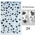 Maple Leaves 3D Nail Stickers Fall Leaf Flowers Line Sliders For Nails Self Adhesive Stickers Autumn Manicuring Decals Transfer Nail Decals Sticker For Pretty Girl Self-Adhesive Nail Decals Designer Nail Stickers for Acrylic