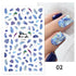 Maple Leaves 3D Nail Stickers Fall Leaf Flowers Line Sliders For Nails Self Adhesive Stickers Autumn Manicuring Decals Transfer Nail Decals Sticker For Pretty Girl Self-Adhesive Nail Decals Designer Nail Stickers for Acrylic