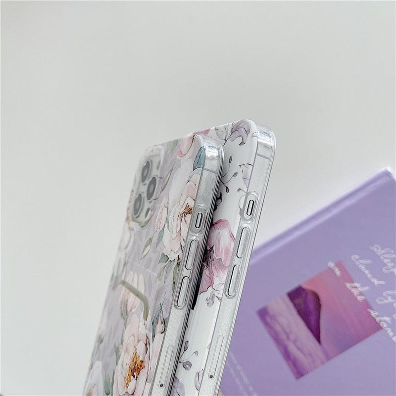 Marble Card Holder Flower Leopard Print Phone Case For iPhone 11 12 13 Pro Max Wallet Soft Silicone Cover Silicone Grey White Shiny Slim Soft Scratch Resistant Case