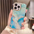 Marble Pattern Slim Shockproof Protective Soft Design for Girls Women Cute Case Cover For iPhone 13 Pro Max Glitter Marble Phone Case For iPhone 12 11 Pro Max XS Max XR Shockproof Cover