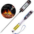 Meat Thermometer Digital Cooking Food Digital Candy Cooking Thermometer Kitchen Cooking Thermometer Instant Read for BBQ Grill Oil Milk Bath Water Deep Fry Kitchen BBQ Probe Water Milk Oil Liquid Oven Digital Temperature Sensor Meter Thermocouple