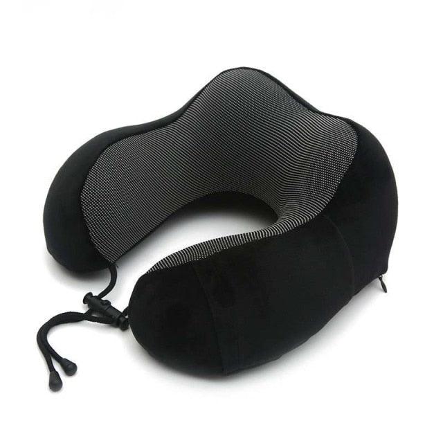 Memory Foam Neck Pillows Headrest Massage Cushion Travel Holiday Vacation Car Seat Rest Pad Neck Pillow Memory Foam Travel Office Car Embrace Cervical Pillow Cotton Neck Pillow Neck Pillow For Traveling Upgraded Travel Neck Pillow Travel Accessories